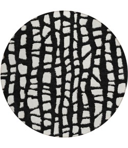 Addison Chantille ACN754-Black 8 ft. X 8 ft. Round Rug