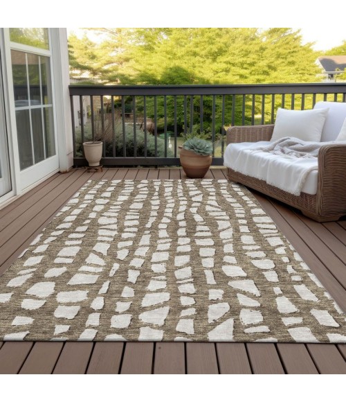 Addison Chantille ACN754-Brown 8 ft. X 10 ft. Rectangle Rug