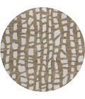 Addison Chantille ACN754-Brown 8 ft. X 8 ft. Round Rug
