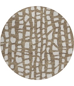 Addison Chantille ACN754-Brown 8 ft. X 8 ft. Round Rug