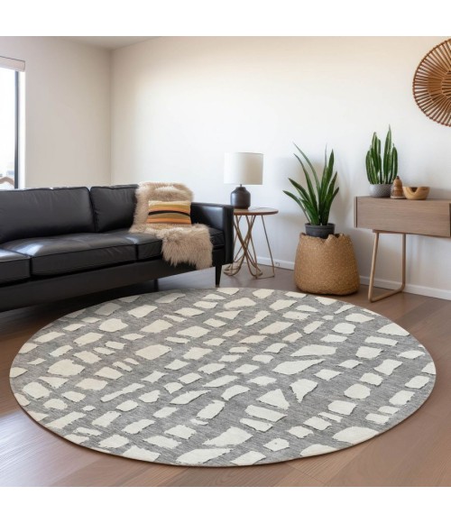 Addison Chantille ACN754-Gray 8 ft. X 8 ft. Round Rug