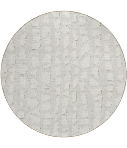 Addison Chantille ACN754-Ivory 8 ft. X 8 ft. Round Rug