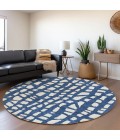 Addison Chantille ACN754-Navy 8 ft. X 8 ft. Round Rug