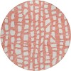 Addison Chantille ACN754-Salmon 8 ft. X 8 ft. Round Rug