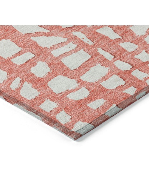 Addison Chantille ACN754-Salmon 8 ft. X 8 ft. Round Rug