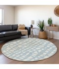 Addison Chantille ACN754-Sky 8 ft. X 8 ft. Round Rug