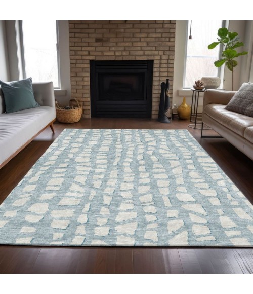 Addison Chantille Rug ACN754-Sky 9 ft. X 12 ft. Rectangle - Rugs Town Addison Chantille ACN754-Sky 9 ft. X 12 ft. Rectangle Rug
