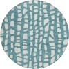 Addison Chantille ACN754-Teal 8 ft. X 8 ft. Round Rug