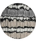 Addison Chantille ACN755-Black 8 ft. X 8 ft. Round Rug