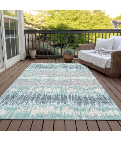 Addison Chantille ACN755-Teal 9 ft. X 12 ft. Rectangle Rug