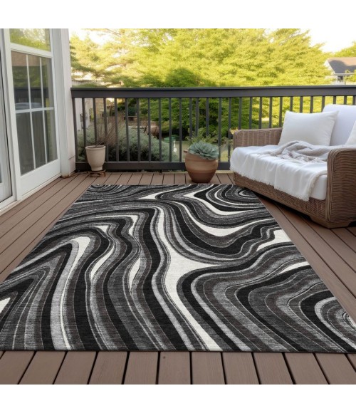 Addison Chantille ACN756-Black 8 ft. X 10 ft. Rectangle Rug