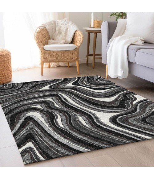 Addison Chantille ACN756-Black 8 ft. X 10 ft. Rectangle Rug