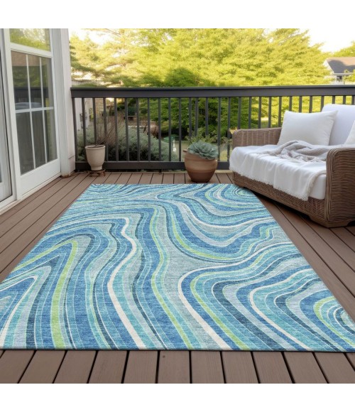 Addison Chantille ACN756-Blue 8 ft. X 10 ft. Rectangle Rug