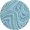 Addison Chantille ACN756-Blue 8 ft. X 8 ft. Round Rug