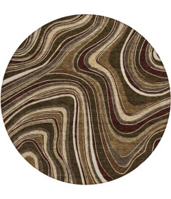 Addison Chantille ACN756-Fudge 8 ft. X 8 ft. Round Rug