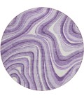 Addison Chantille ACN756-Lavender 8 ft. X 8 ft. Round Rug