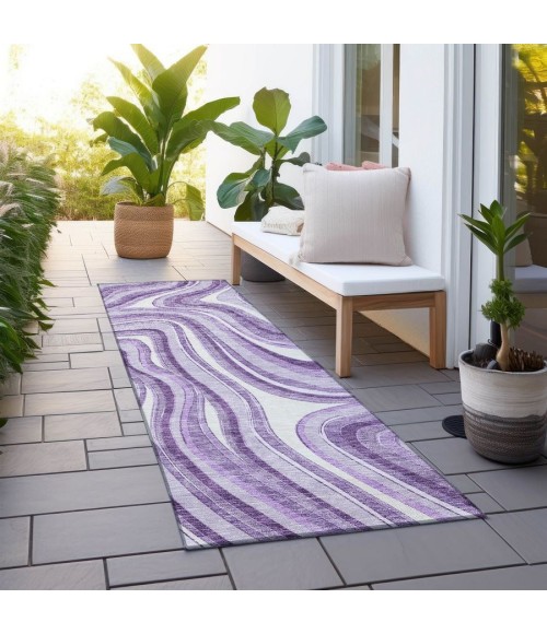 Addison Chantille ACN756-Lavender 2 ft. 3 in. X 7 ft. 6 in. Rectangle Rug
