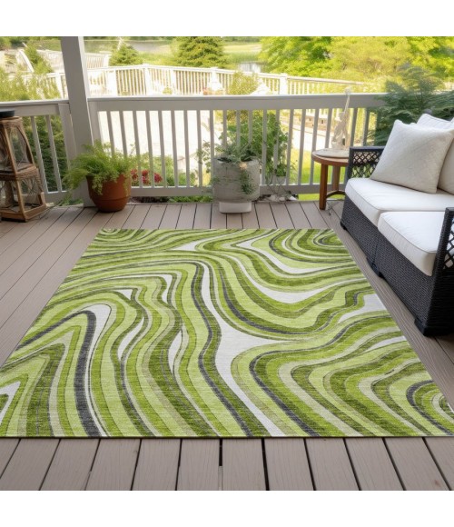 Addison Chantille ACN756-Lime 8 ft. X 10 ft. Rectangle Rug