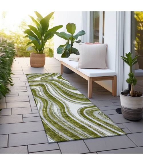 Addison Chantille ACN756-Olive 2 ft. 3 in. X 7 ft. 6 in. Rectangle Rug