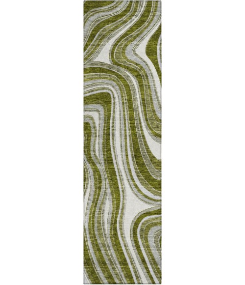 Addison Chantille ACN756-Olive 2 ft. 3 in. X 7 ft. 6 in. Rectangle Rug