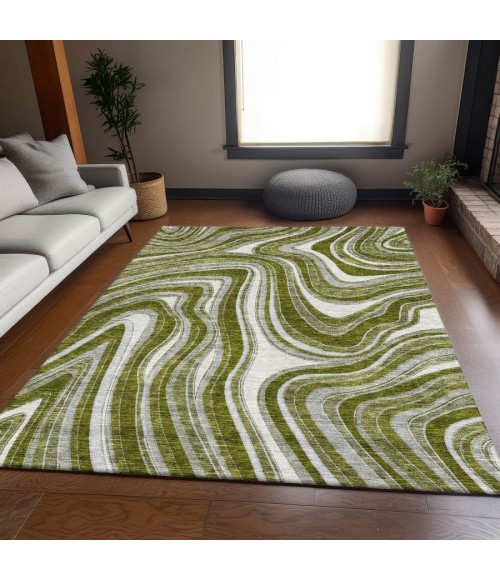 Addison Chantille ACN756-Olive 9 ft. X 12 ft. Rectangle Rug