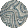 Addison Chantille ACN756-Teal 8 ft. X 8 ft. Round Rug