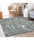Addison Chantille ACN756-Teal 10 ft. X 14 ft. Rectangle Rug