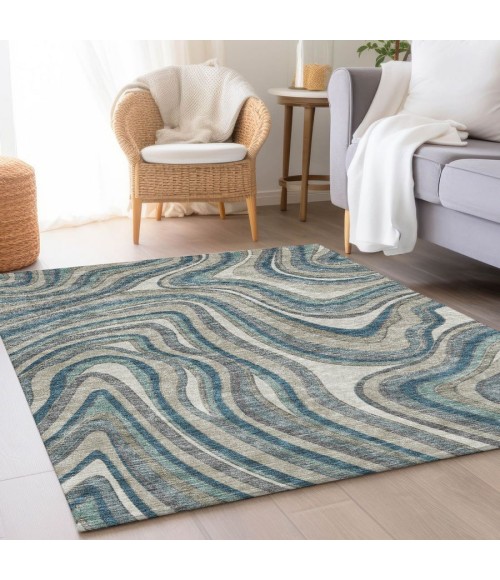 Addison Chantille ACN756-Teal 10 ft. X 14 ft. Rectangle Rug