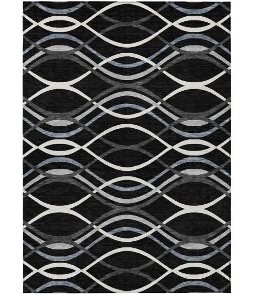 Addison Chantille ACN757-Black 8 ft. X 10 ft. Rectangle Rug
