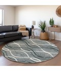 Addison Chantille ACN757-Gray 8 ft. X 8 ft. Round Rug