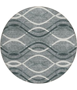 Addison Chantille ACN757-Gray 8 ft. X 8 ft. Round Rug