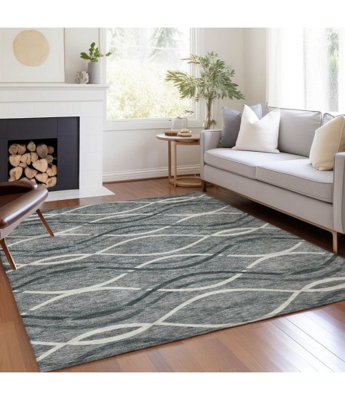 Addison Chantille ACN757-Gray 5 ft. X 7 ft. 6 in. Rectangle Rug