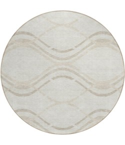 Addison Chantille ACN757-Ivory 8 ft. X 8 ft. Round Rug