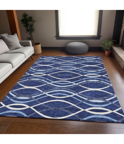 Addison Chantille ACN757-Navy 8 ft. X 10 ft. Rectangle Rug