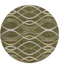 Addison Chantille ACN757-Olive 8 ft. X 8 ft. Round Rug
