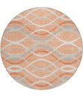 Addison Chantille ACN757-Peach 8 ft. X 8 ft. Round Rug
