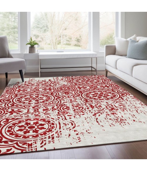 Addison Chantille ACN758-Red 5 ft. X 7 ft. 6 in. Rectangle Rug