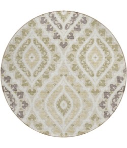 Addison Chantille ACN761-Beige 8 ft. X 8 ft. Round Rug