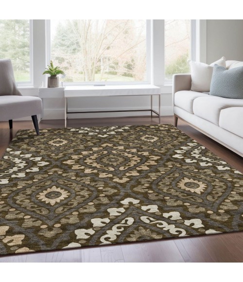 Addison Chantille Rug ACN761-Fudge 9 ft. X 12 ft. Rectangle - Rugs Town Addison Chantille ACN761-Fudge 9 ft. X 12 ft. Rectangle Rug
