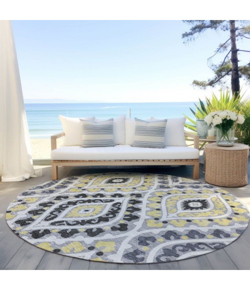 Addison Chantille ACN761-Gray 8 ft. X 8 ft. Round Rug