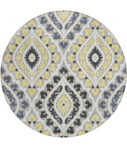 Addison Chantille ACN761-Gray 8 ft. X 8 ft. Round Rug