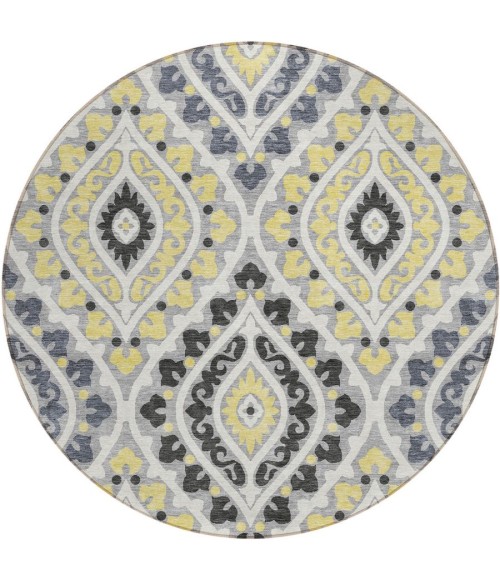 Addison Chantille ACN761-Gray 8 ft. X 8 ft. Round Rug