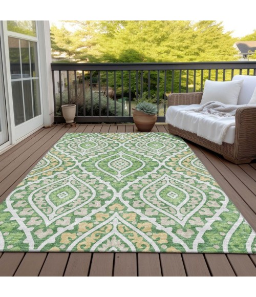 Addison Chantille Rug ACN761-Green 9 ft. X 12 ft. Rectangle - Rugs Town Addison Chantille ACN761-Green 9 ft. X 12 ft. Rectangle Rug