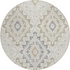 Addison Chantille ACN761-Ivory 8 ft. X 8 ft. Round Rug