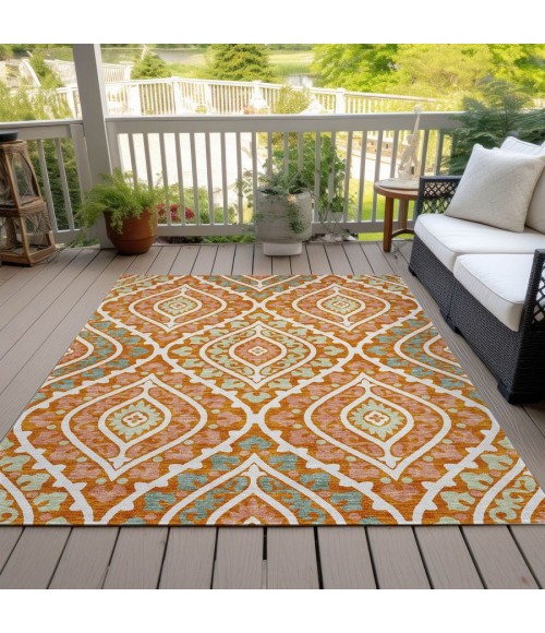 Addison Chantille ACN761-Orange 3 ft. X 5 ft. Rectangle Rug