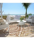 Addison Chantille ACN761-Paprika 8 ft. X 8 ft. Round Rug