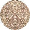 Addison Chantille ACN761-Paprika 8 ft. X 8 ft. Round Rug