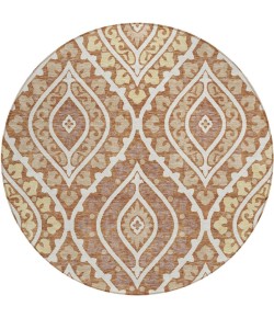 Addison Chantille ACN761-Paprika 8 ft. X 8 ft. Round Rug