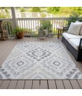Addison Chantille Rug ACN761-Silver 10 ft. X 14 ft. Rectangle - Rugs Town Addison Chantille ACN761-Silver 10 ft. X 14 ft. Rectangle Rug