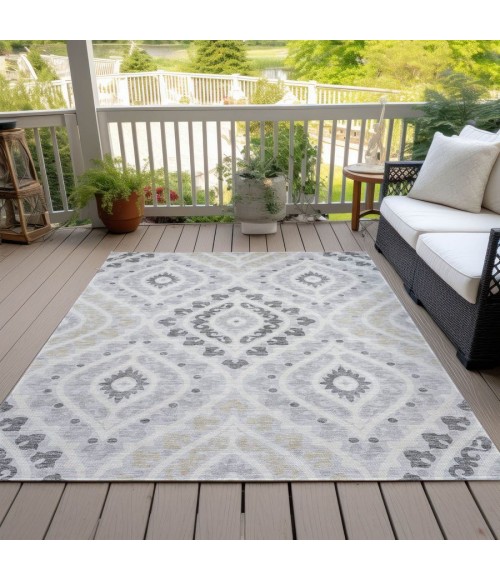 Addison Chantille Rug ACN761-Silver 10 ft. X 14 ft. Rectangle - Rugs Town Addison Chantille ACN761-Silver 10 ft. X 14 ft. Rectangle Rug